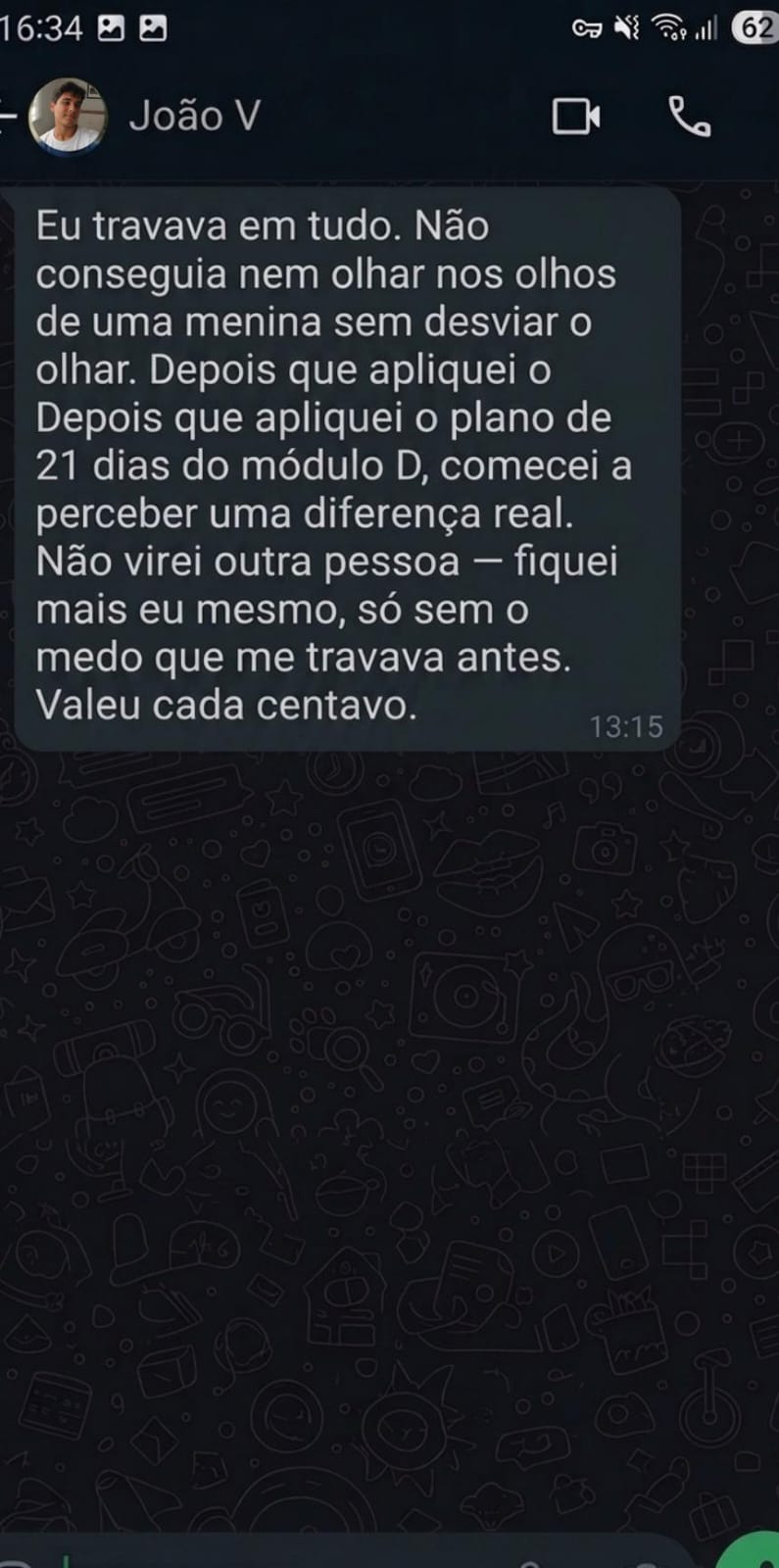 Depoimento de João V.