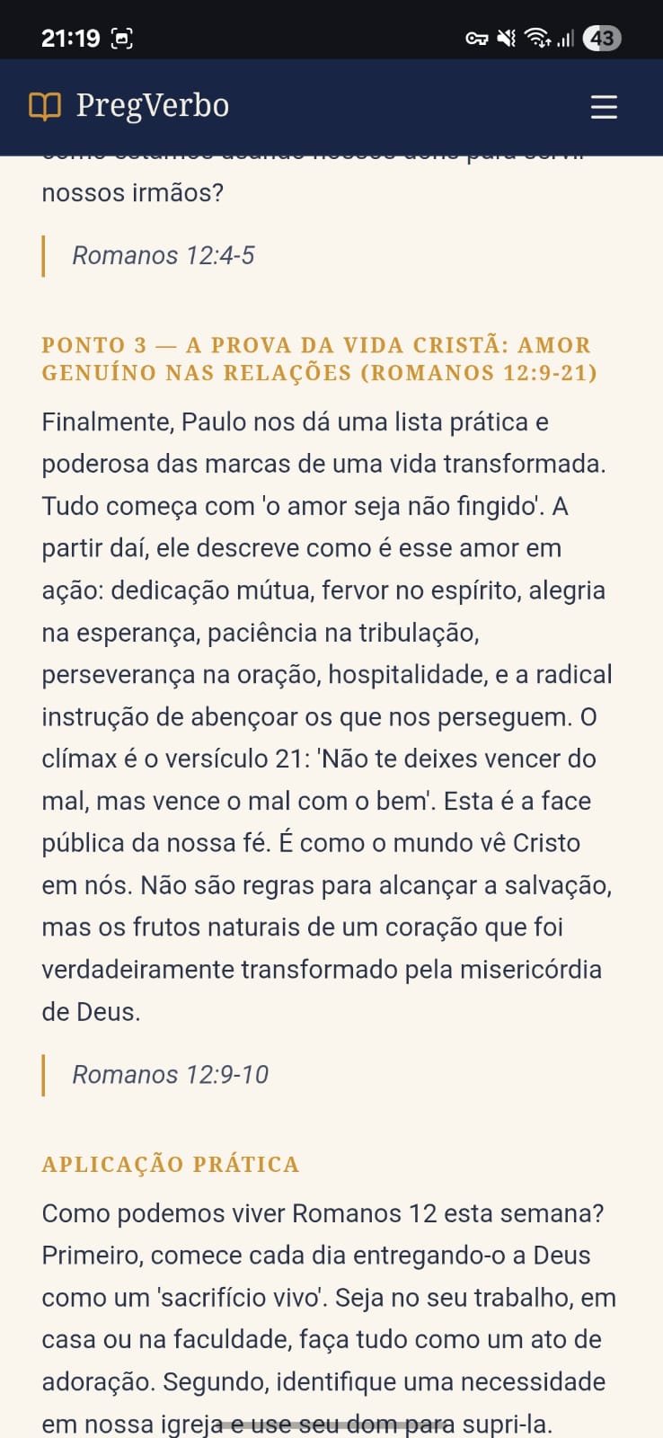 Ponto 3 e aplicação prática do esboço